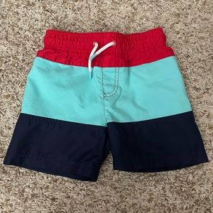Boys Cat and Jack swim shorts.